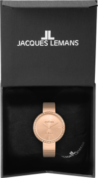 Preview: Jacques Lemans 1-2052B Damen Uhr Edelstahl Quarz 5Bar